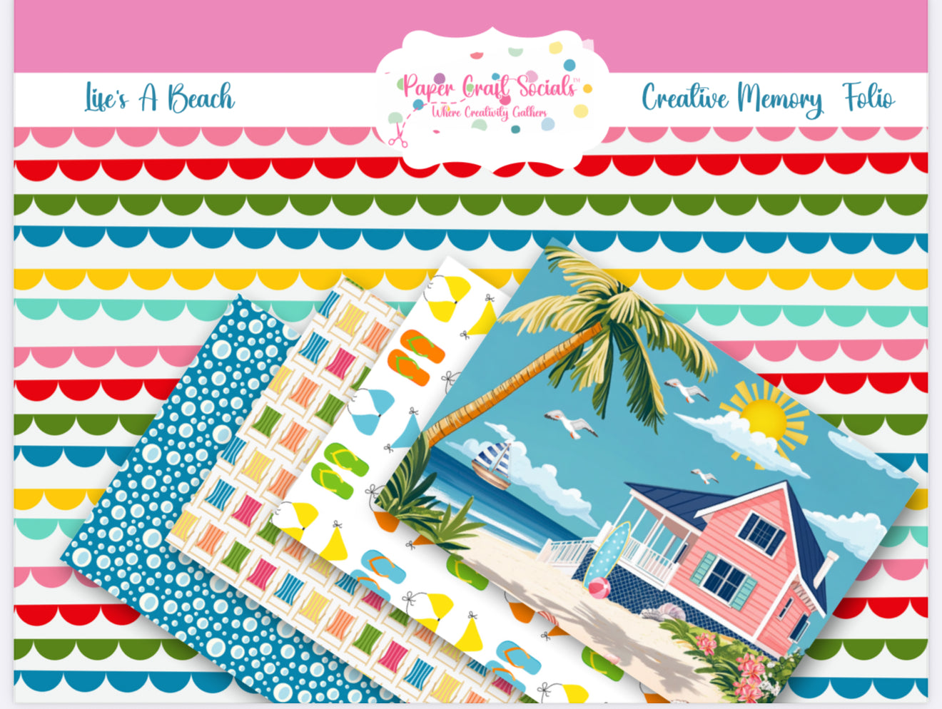 Life’s a Beach Paper Craft