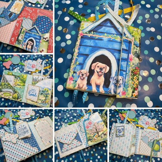 “Pups in the Park” Memory “junk” Journal